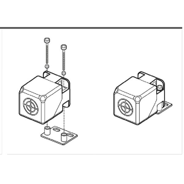 E12106 IFM - Suporte de Montagem IFM para IMC Aço Inoxidável