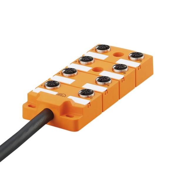 EBC021 IFM - Distribuidor Central IFM Automação Industrial 8 Portas M12 Cabo 5m