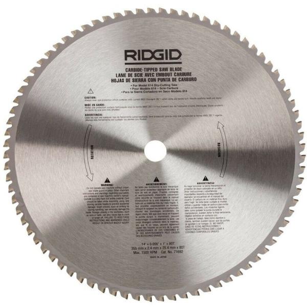 SERRA CIRCULAR 14" X 70DENTES PARA SERRA 614 RIDGID