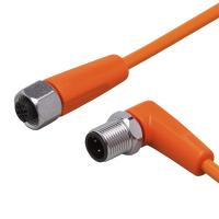 EVT370 IFM - Cabo de Ligação IFM M12 Indústria Alimentícia 0,6m PVC IP69K EVT370