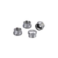 E12598 IFM - Tampa de Proteção M12 Indústria Alimentícia Aço Inox 4 Peças E12598