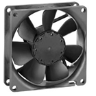 MICROVENTILADOR AXIAL DC COMPACTO 80 x 80 x 25 mm