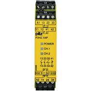 P2HZ X4P - RELE DE SEGURANÇA PARA BIMANUAL 24VDC 3NA 1NF