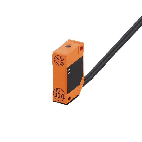 IN0081 IFM - Sensor Indutivo IFM Detecção de objetos 4mm, AC/DC, NA, Cabo 2m