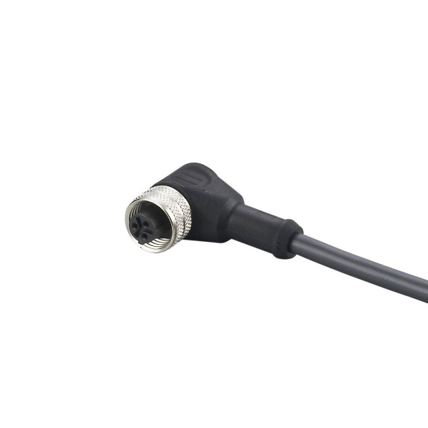 Conector , soquete , angular (90º) , 1/2'' , 3pólos , 3-fio , AC/DC , Tensão de operação: 250 V AC /