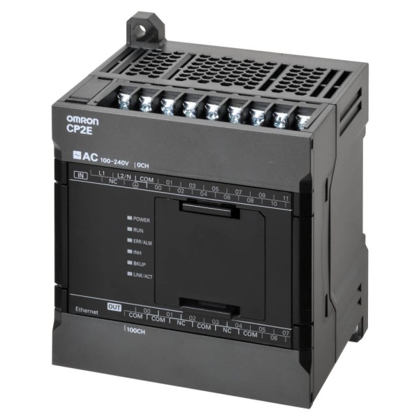 CP1E-N20DT1-D CONTR.LOGICO PROGRAM. COM ALIM. 24 VDC, 12 ENTRADA