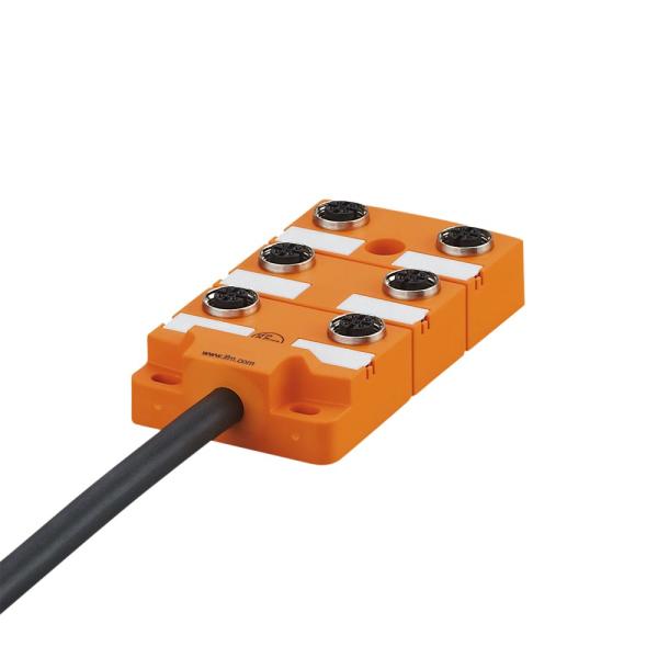 EBC018 IFM - Distribuidor Central IFM Automação Industrial 6 Portas M12 Cabo 5m
