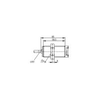 IIT210 IFM - Sensor Indutivo ifm Áreas Higiênicas M30 14mm PNP/NPN IP69K IIT210