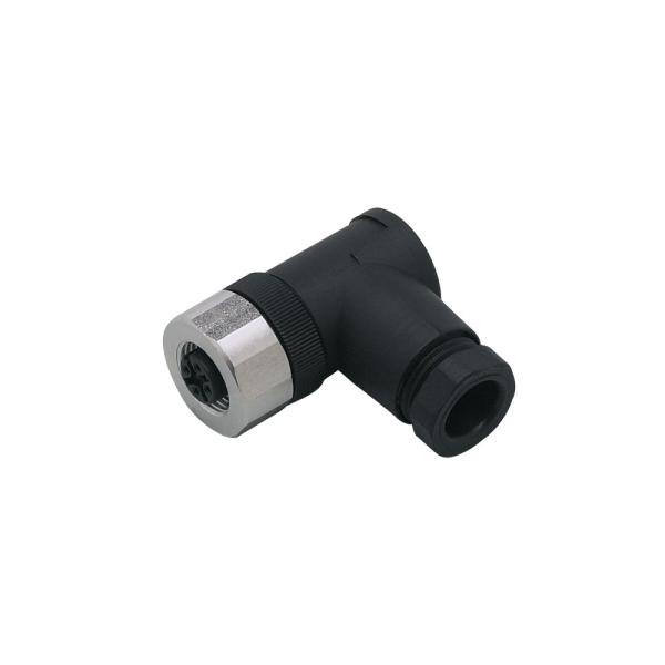 E11252 IFM - Soquete Confeccionável IFM Automação Industrial M12 Angular 4 Pinos IP67