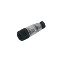 E10136 IFM - Soquete Confeccionável IFM Automação Industrial M12 Reto 4 Pinos PNP IP67 E10136