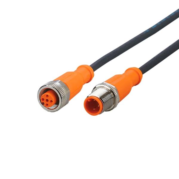 EVC043 IFM - Cabo de Ligação IFM M12 Automação Industrial 2m PUR 3 Polos
