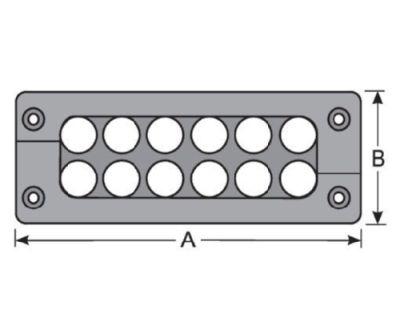 KDL/C 6/4 4XFUROS PEQUENOS