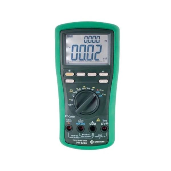 MULTÍMETRO DIGITAL 10A 1000V CAT IV DM-820A GREENLEE