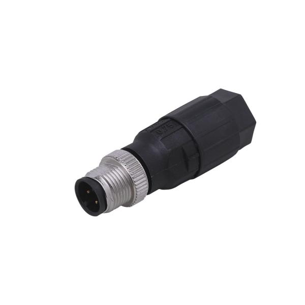 E11144 IFM - Conector Plugável M12 IFM Automação Industrial 4 Polos IP67