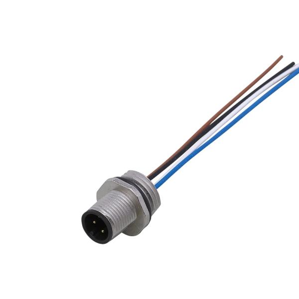 E11528 IFM - Conector Adaptador IFM Automação Industrial M12 Reto 4 Pinos IP68