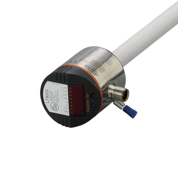 LT8022 IFM - Sensor de Nível e Temperatura Monitoramento de Fluidos IO-Link 264mm
