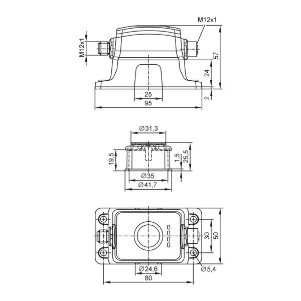 MVQ201 IFM - Sensor de Posição IFM para Atuadores PNP M12 3 Fios