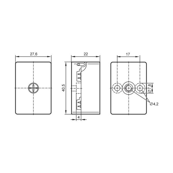 E70580 IFM - Terminal BUS Passivo AS-Interface Melhoramento de Sinal IP67, IFM