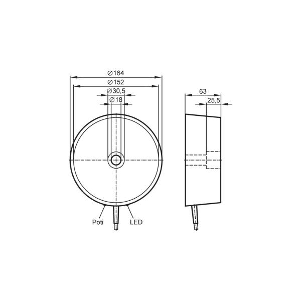 I27001 IFM - Sensor Indutivo de Superfície IFM Automação Industrial PNP 30-120mm IP65