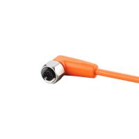 EVT401 IFM - Cabo de Conexão Fêmea Indústria Alimentícia 2m PVC Blindado IP69K EVT401