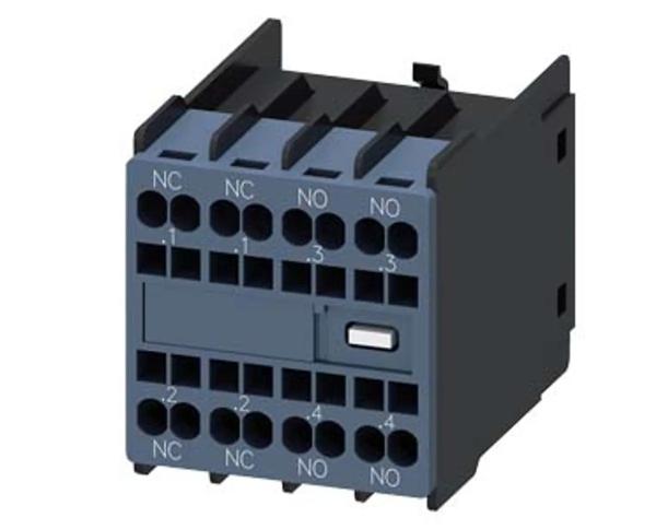 Bloco Contato Auxiliar Contator Frontal 2na+2nf 3RH29112HA22 Siemens
