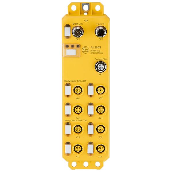 AL200S IFM - Módulo IO-Link PROFIsafe Automação Industrial 8 Entradas 4 Saídas IP67