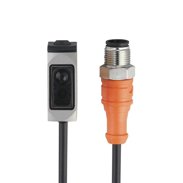 O6S301 IFM - Transmissor Fotoelétrico Barreira Indústria Alimentícia Inox 10m IP69K