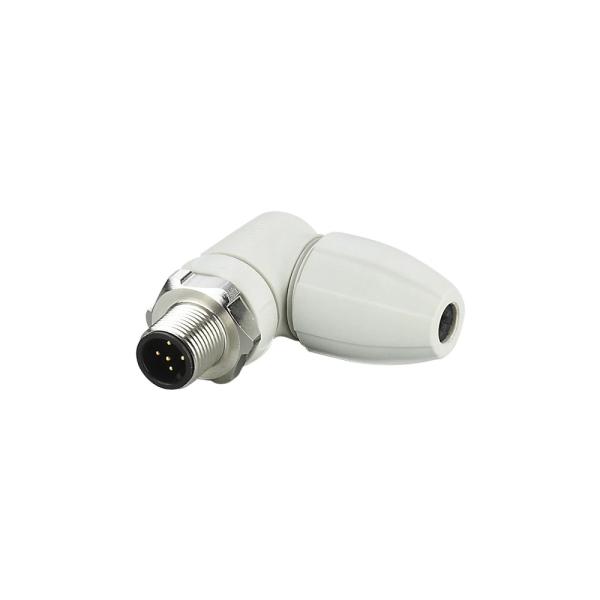 EVF572 IFM - Conector Plugável M12 IFM Indústria Alimentícia Angular, IP69K, 5 Polos