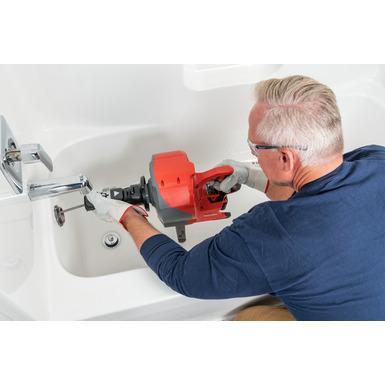 DESENTUPIDORA K-46 A BATERIA COM CABO 5/16” SEM BATERIA/CARREGADOR RIDGID