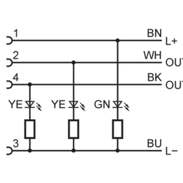 EVT007 IFM - Cabo Conector Fêmea M12 Indústria Alimentícia 5m PVC IP69K PNP