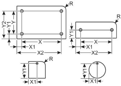 ALU 30X15 SI ELOX R HF 2X3 5