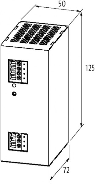ECORAIL2 FONTE MONO 1.3A