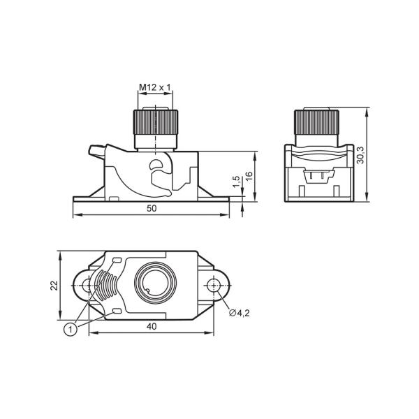 E75005 IFM - Terminal para Cabo Plano AS-Interface IFM