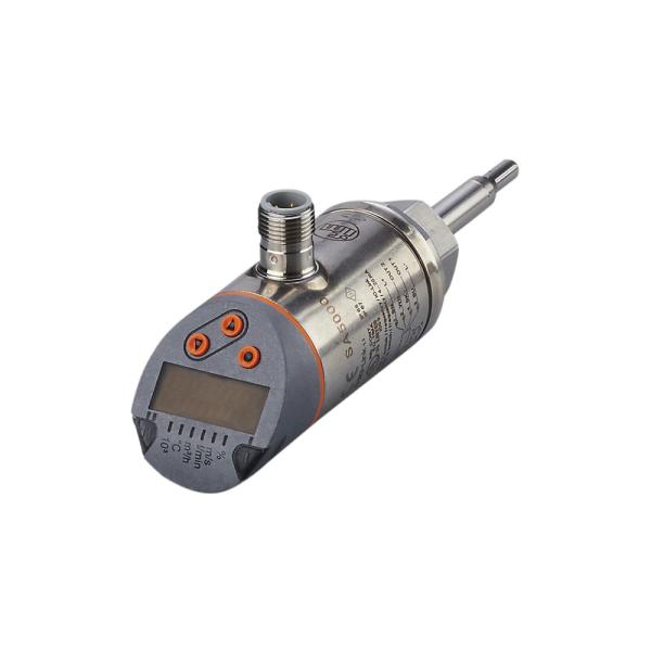 SA5000 IFM - Sensor de Fluxo ifm Monitoramento de Fluxo e Temperatura IO-Link, 100 bar, -20 a 90 °C