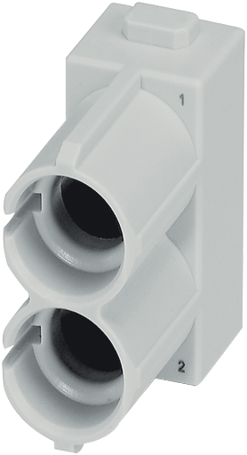 MODULO PNEUMATICO PARA TOMADA MULTIPOLAR FEMEA & MACHO 2 POLOS