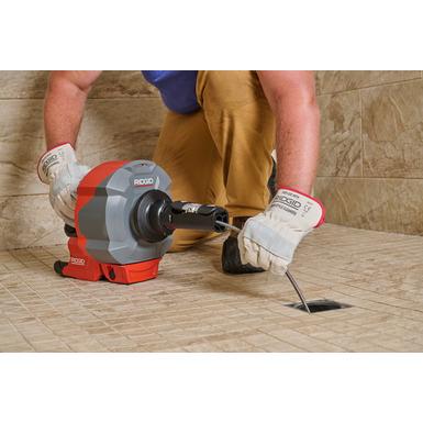 DESENTUPIDORA K-46 A BATERIA COM CABO 5/16” SEM BATERIA/CARREGADOR RIDGID