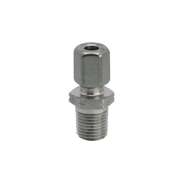 E30049 IFM - Adaptador de Anel Progressivo IFM Conexão de sensores Ø6mm 1/4" NPT Inox 50bar