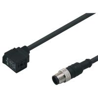 E11428 IFM - Cabo de Conexão com Conector de Válvula IFM Automação Industrial 1m PUR IP65 LED E11428