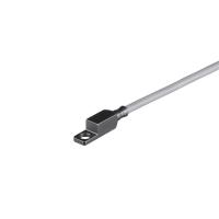 TS522A IFM - Sensor de Temperatura IFM Monitoramento Industrial Pt100, 5m Silicone, -20 a 115°C TS522A