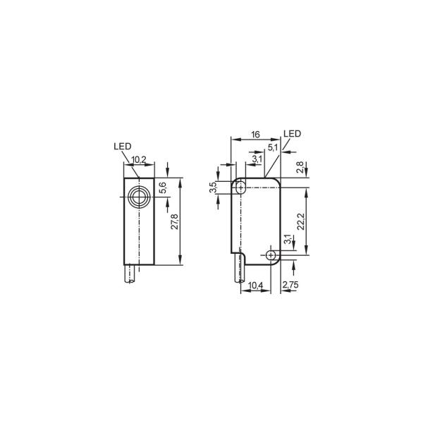 IS5068 IFM - Sensor Indutivo IFM Automação Industrial PNP 2mm M8 10-30V