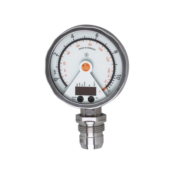 PG2894 IFM - Sensor de Pressão ifm Alinhamento Frontal -1 a 10 bar Analógico