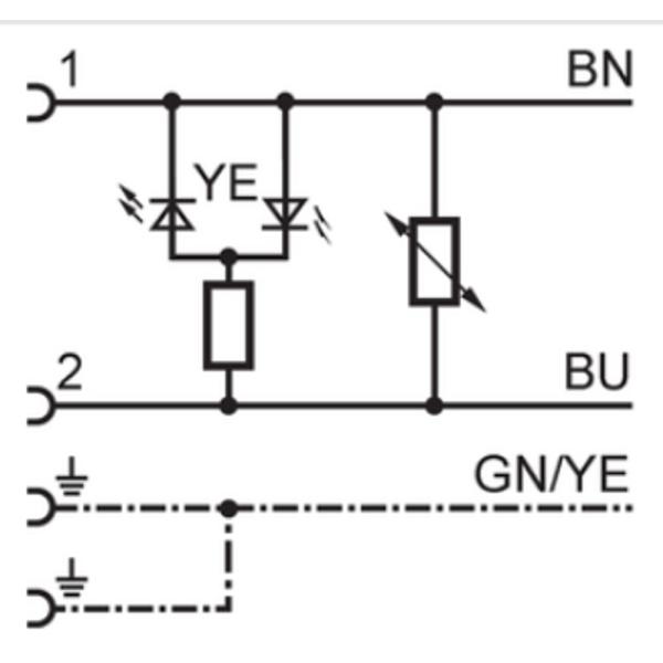 E11651 IFM - Cabo de Ligação Conector Válvula Automação Industrial 5m PUR IP67 LED