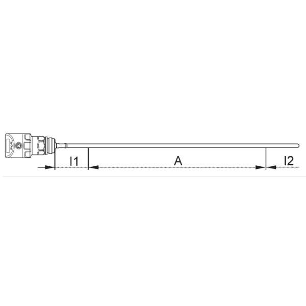 LR2750 IFM - Sensor de Nível Contínuo ifm Sistemas Higiênicos Microondas Guiadas IO-Link