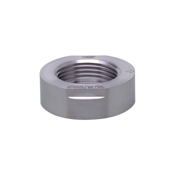 E30122 IFM - Adaptador de Soldagem IFM para Sensores de Processo D50 G1 Aço Inox 50 bar