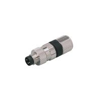 E11550 IFM - Conector M8 Reto IFM Automação Industrial 3 Pinos IP68 Dourado E11550