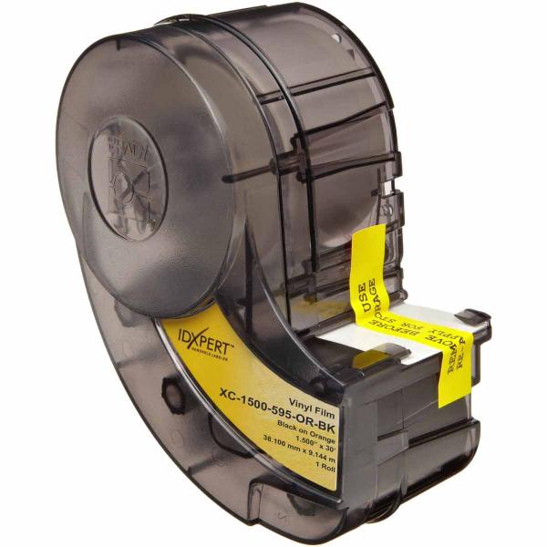 ETIQUETA IDXPERT 595 VINIL 595 AZUL DE 0.5"" X 30'' (12.7MM X 9.14M) COM RIBBON XC-500-595-BL-WT BRA