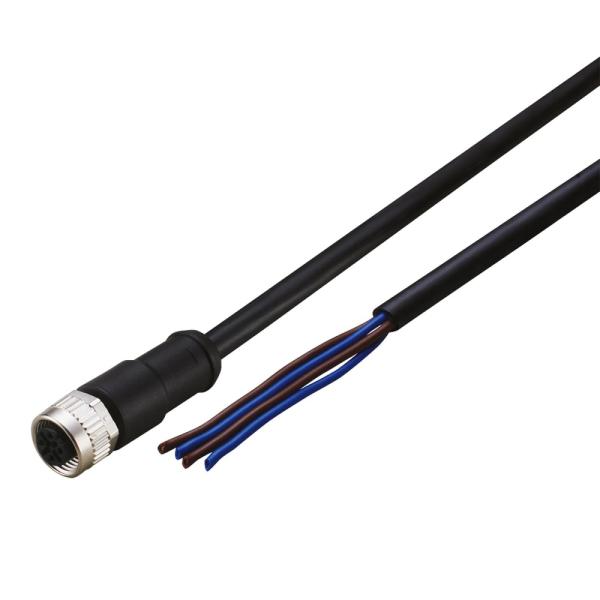 E3M133 IFM - Cabo de Conexão Fêmea M12 Aplicações Móveis 10m PUR IP68