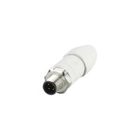 EVF567 IFM - Conector M12 Plugável IFM Indústria Alimentícia IP69K Aço Inox EVF567