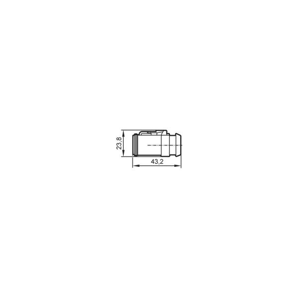 E12575 IFM - Resistência de Terminação CAN-Bus Para Barramento CAN 120 Ohms IP68
