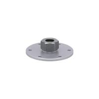 E43001 IFM - Placa de Flange IFM para Sensores de Nível Ø 16mm Alumínio Anodizado E43001